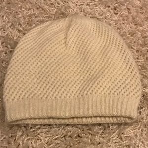 Cream Beanie